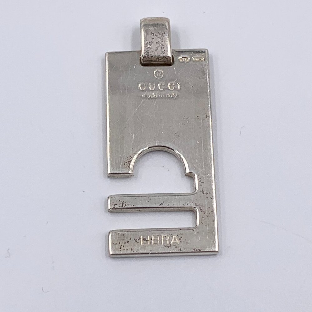Authentic GUCCI Silver 925 Libra Pendant